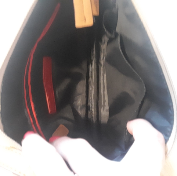 Tommy Hilfiger Logo TH Pattern Khaki Purse - Picture 4 of 7